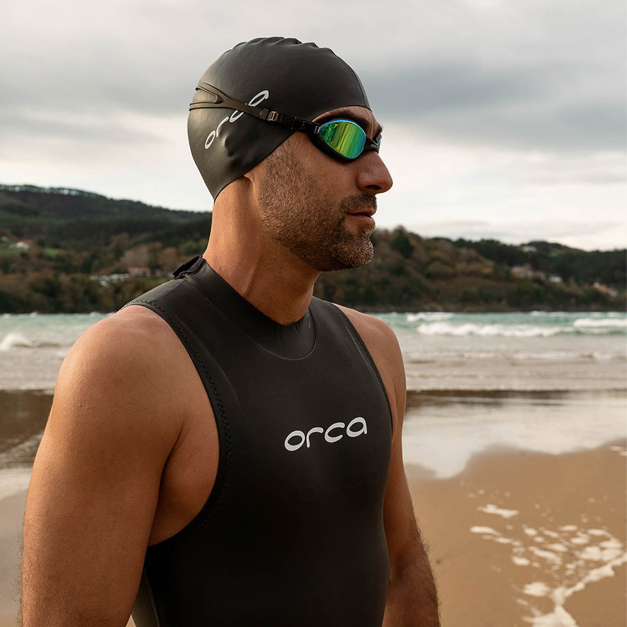 2024 Orca Mens Vitalis Light Open Water Swim Sleeveless Wetsuit